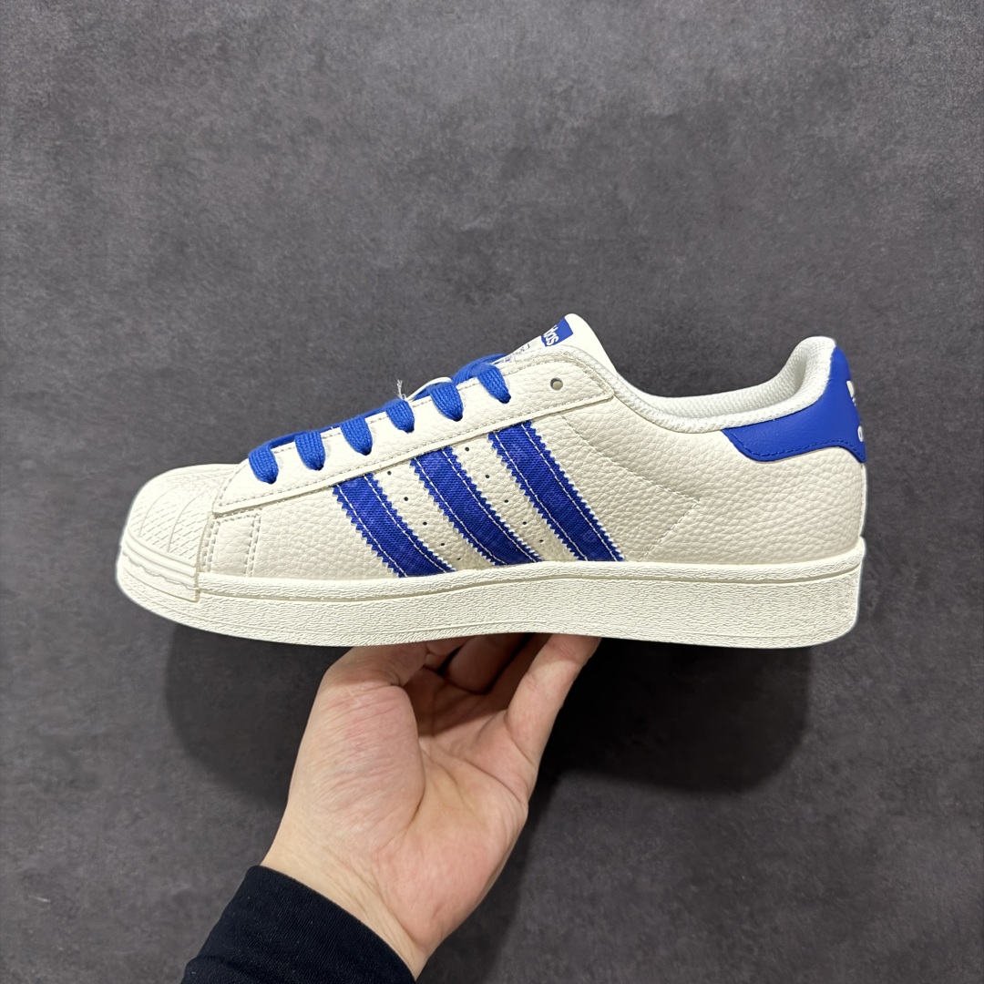  
【定制版】AD Originals Superstar x Burbrry 白蓝
采用全新头层拼接皮