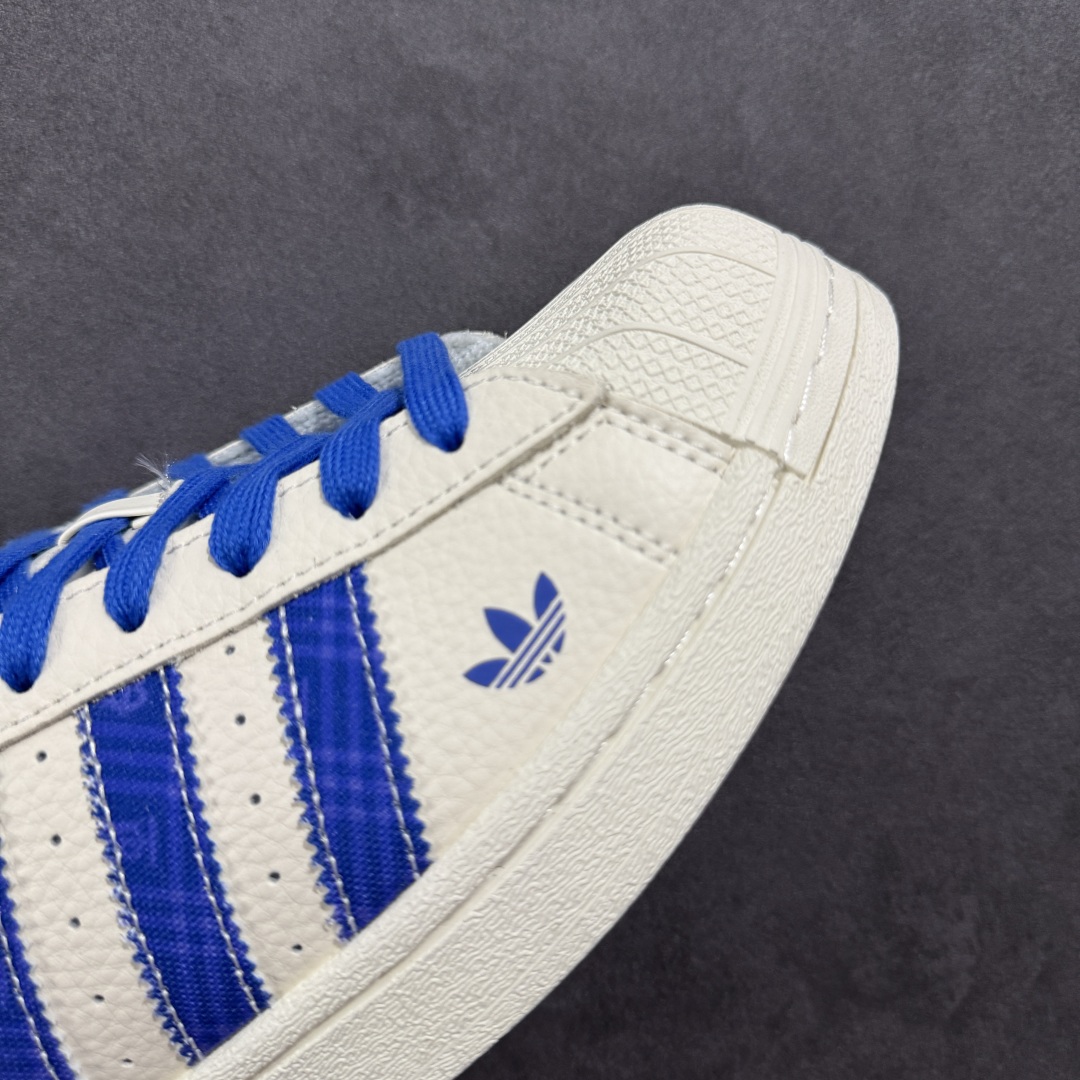  
【定制版】AD Originals Superstar x Burbrry 白蓝
采用全新头层拼接皮