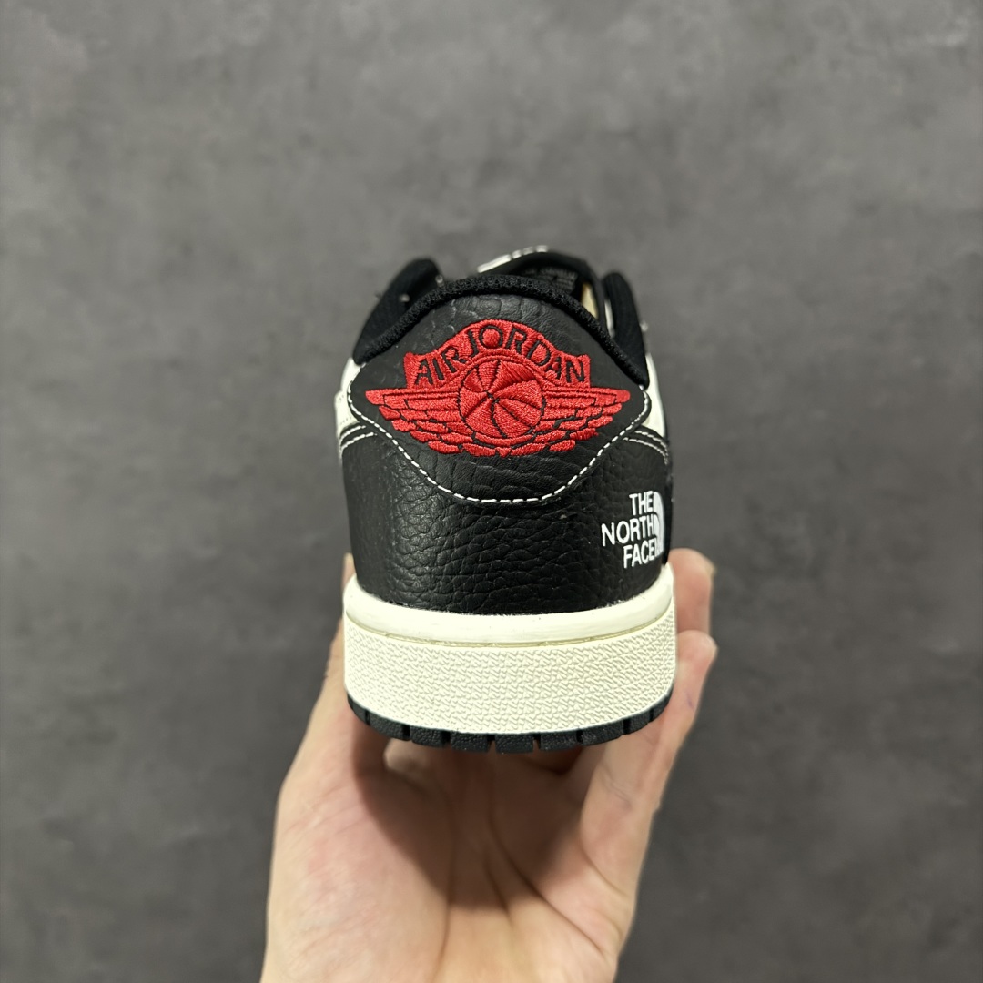 280 【定制版】Air Jordan 1 Low AJ1 乔1 北面联名 高端定制 低帮复古篮球鞋 XZ5749-007