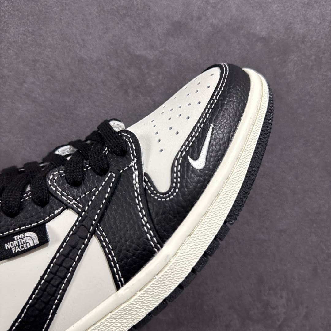 280 【定制版】Air Jordan 1 Low AJ1 乔1 北面联名 高端定制 低帮复古篮球鞋 XZ5749-007
