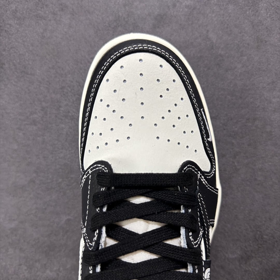 280 【定制版】Air Jordan 1 Low AJ1 乔1 北面联名 高端定制 低帮复古篮球鞋 XZ5749-007