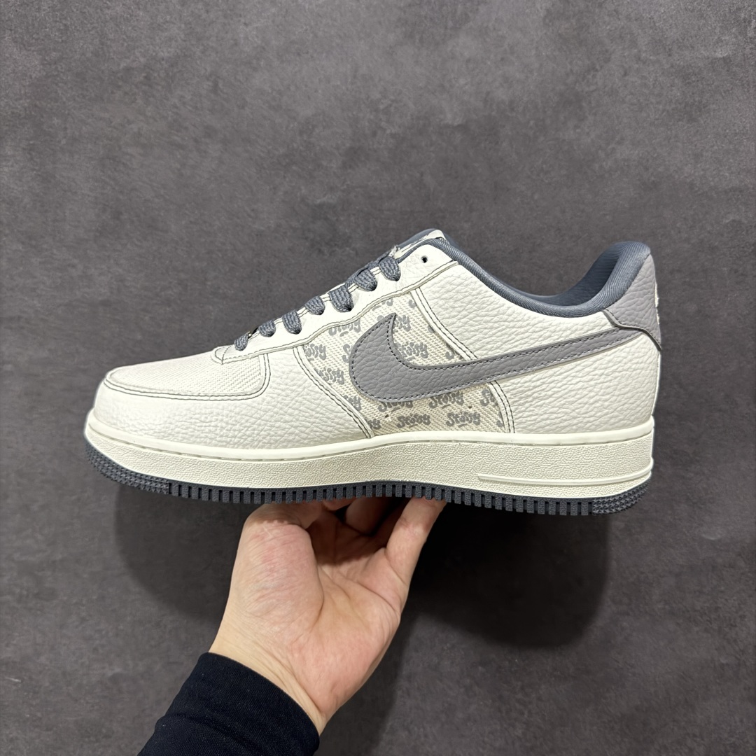  
【定制版】Nike Air Force 1'07 Low 斯图西联名 织布 空军一号低帮休闲板鞋
