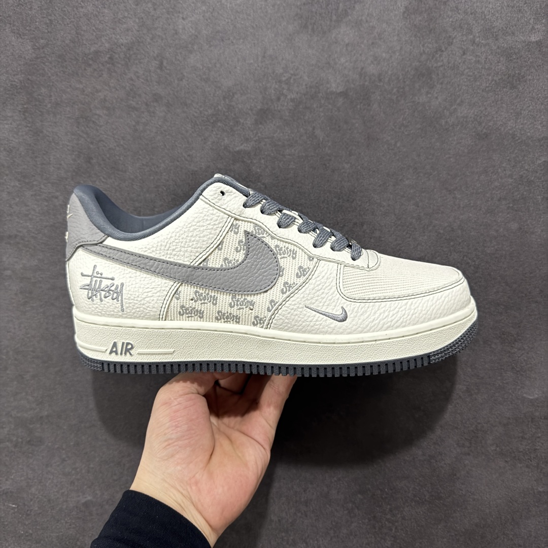  
【定制版】Nike Air Force 1'07 Low 斯图西联名 织布 空军一号低帮休闲板鞋
