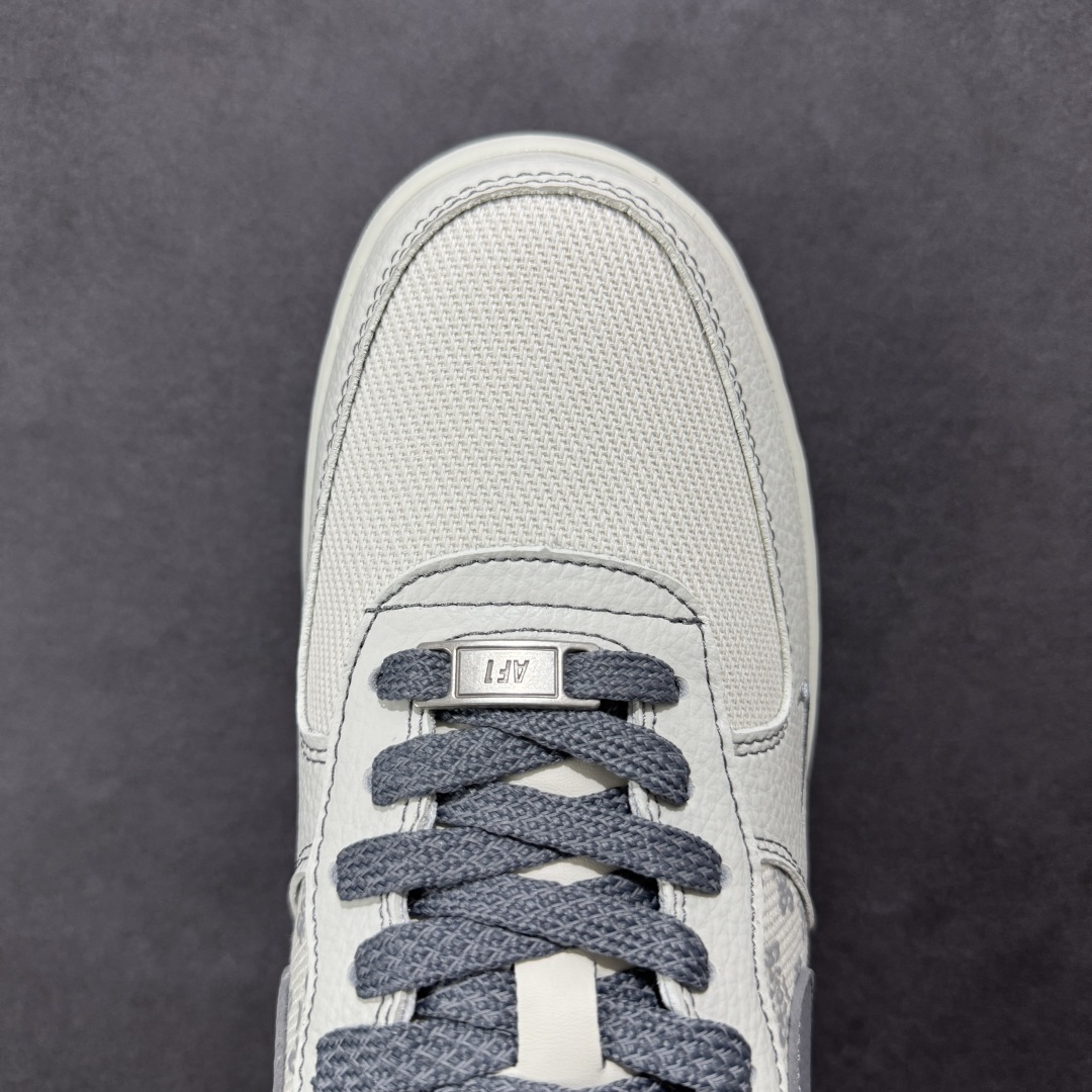  
【定制版】Nike Air Force 1'07 Low 斯图西联名 织布 空军一号低帮休闲板鞋

