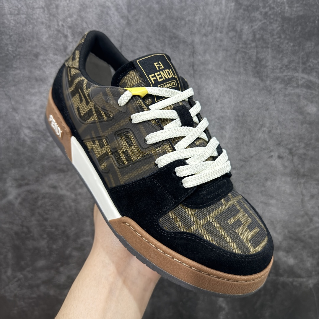400 【V8纯原】FENDI 芬迪 Match sneaters 低帮运动鞋