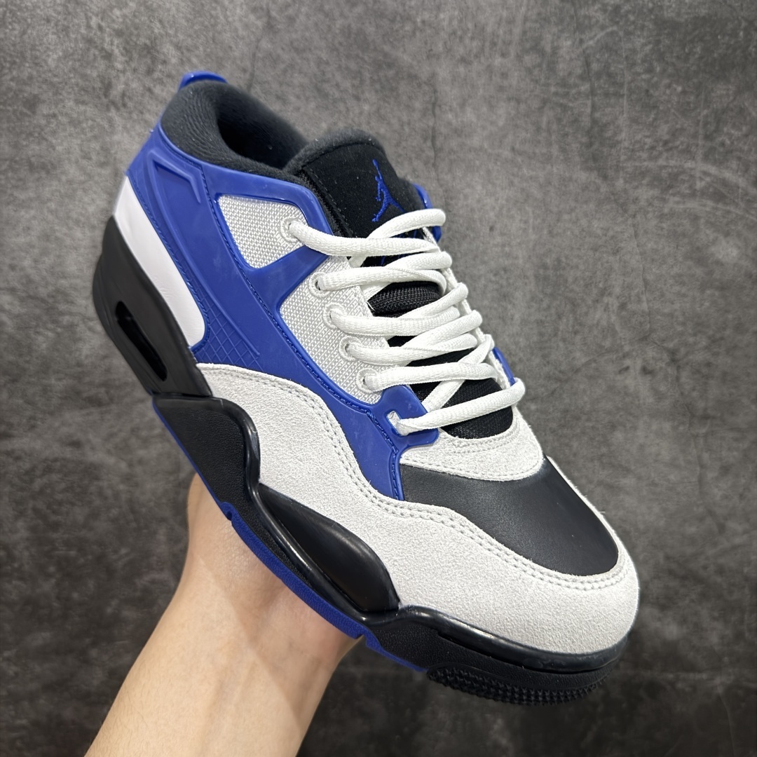 【纯原版】Air Jordan AJ4 RM 重置 重制版低帮复古篮球鞋 白蓝FQ7939-140