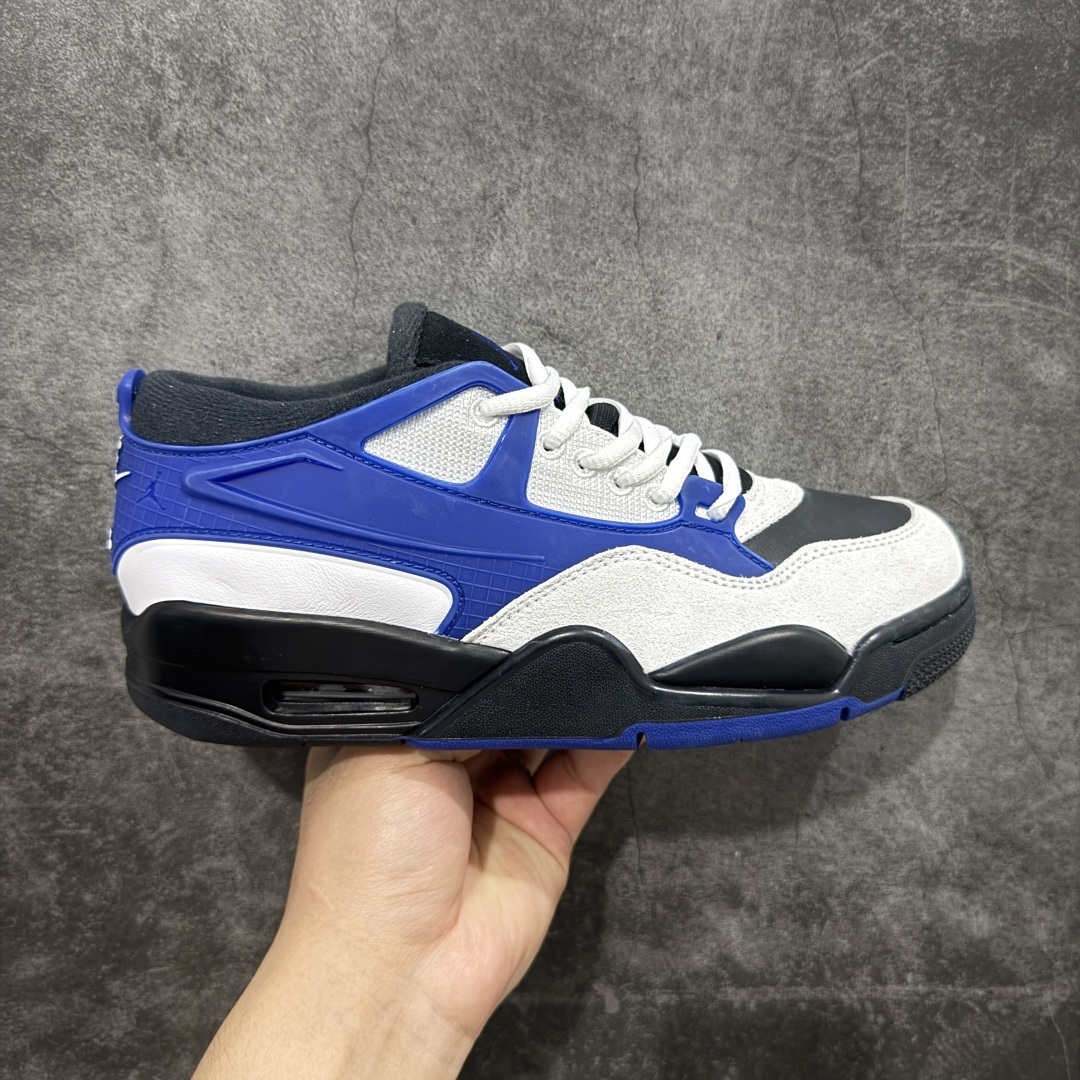 【纯原版】Air Jordan AJ4 RM 重置 重制版低帮复古篮球鞋 白蓝FQ7939-140