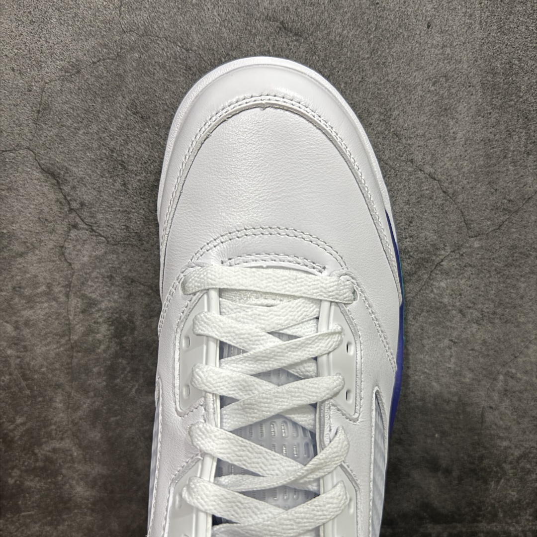 460 【PK纯原】Air Jordan 5 Retro AJ5乔5 男子文化篮球鞋 aj5白紫葡萄 HQ7978-100