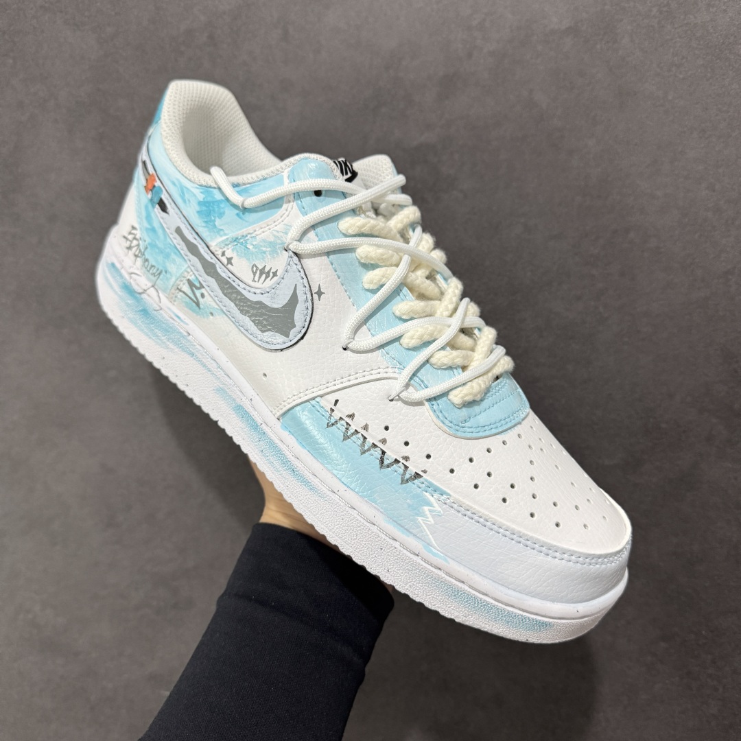 260 【定制版】Nike Court Vision 1 Low “梦熠星河” 手绘涂鸦定制板鞋 DH2987-218