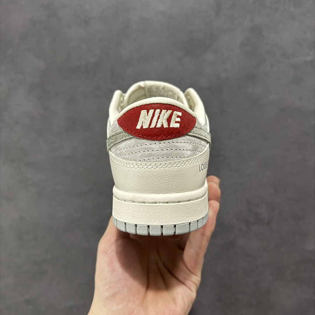  
【定制版】Nike SB Dunk Low LV联名 灰蛇鳞勾 周年高端定制 低帮休闲板鞋 XX31
