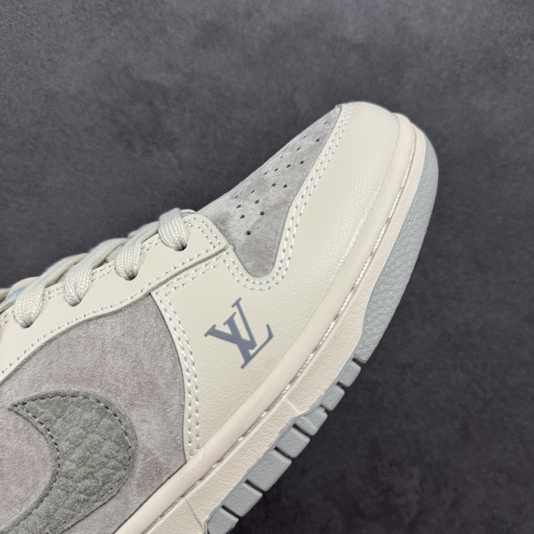  
【定制版】Nike SB Dunk Low LV联名 灰蛇鳞勾 周年高端定制 低帮休闲板鞋 XX31