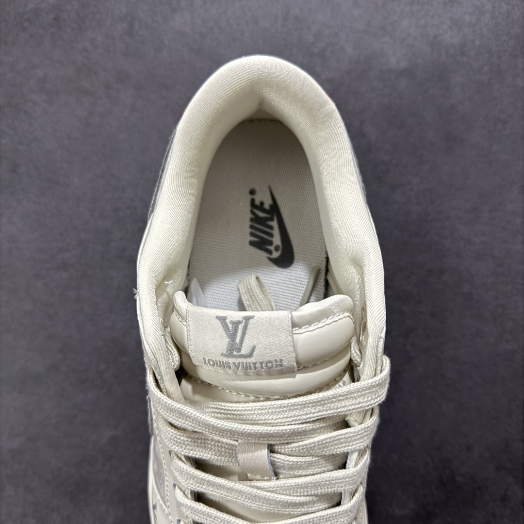  
【定制版】Nike SB Dunk Low LV联名 灰蛇鳞勾 周年高端定制 低帮休闲板鞋 XX31