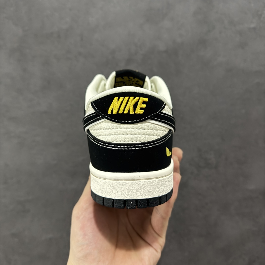  
【定制版】Nike SB Dunk Low 芬迪联名 黑白黑勾 周年高端定制 低帮休闲板鞋 LW18