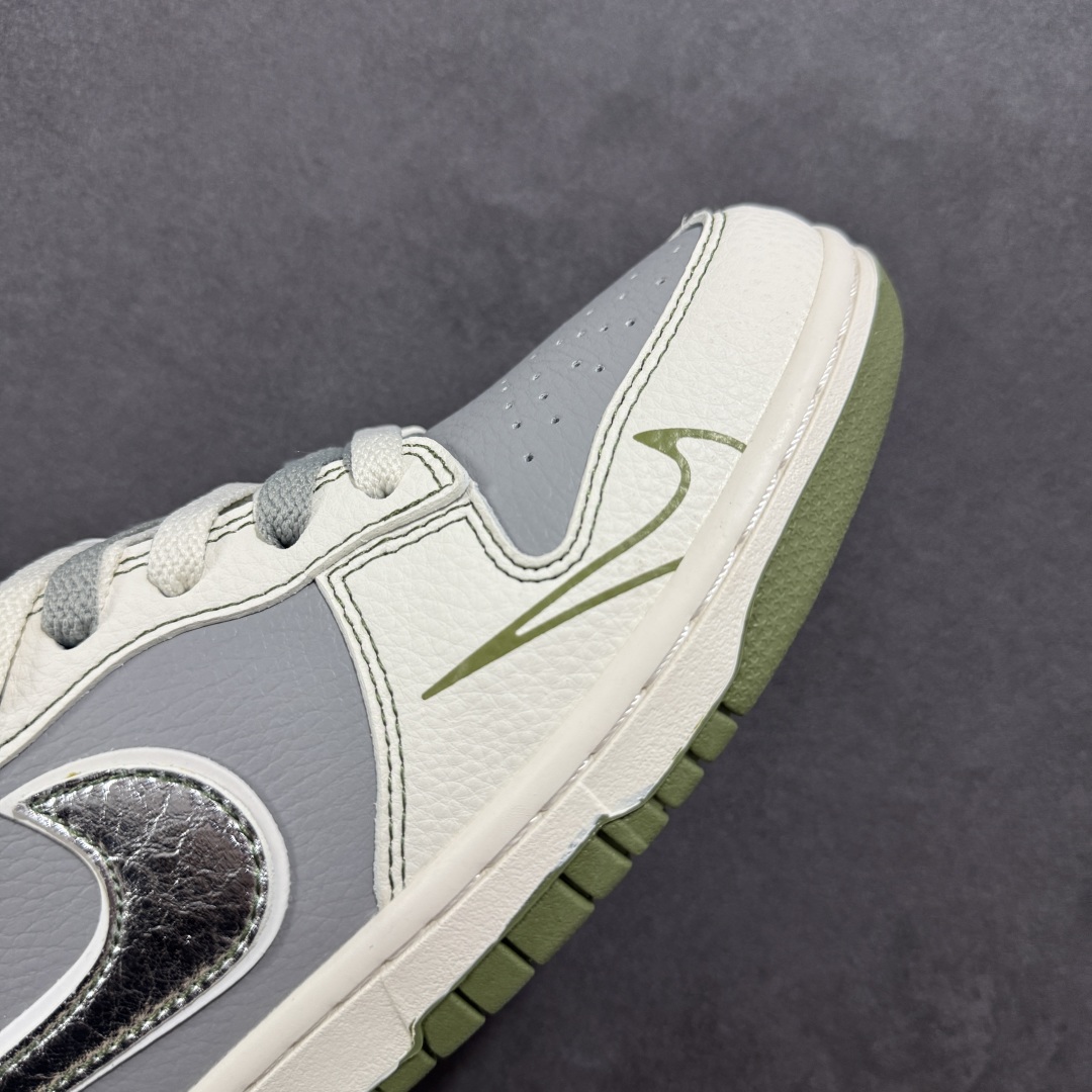   
【定制版】Nike SB Dunk Low x Stussy 白灰绿小钩双鞋带
纯原大厂出品 极力