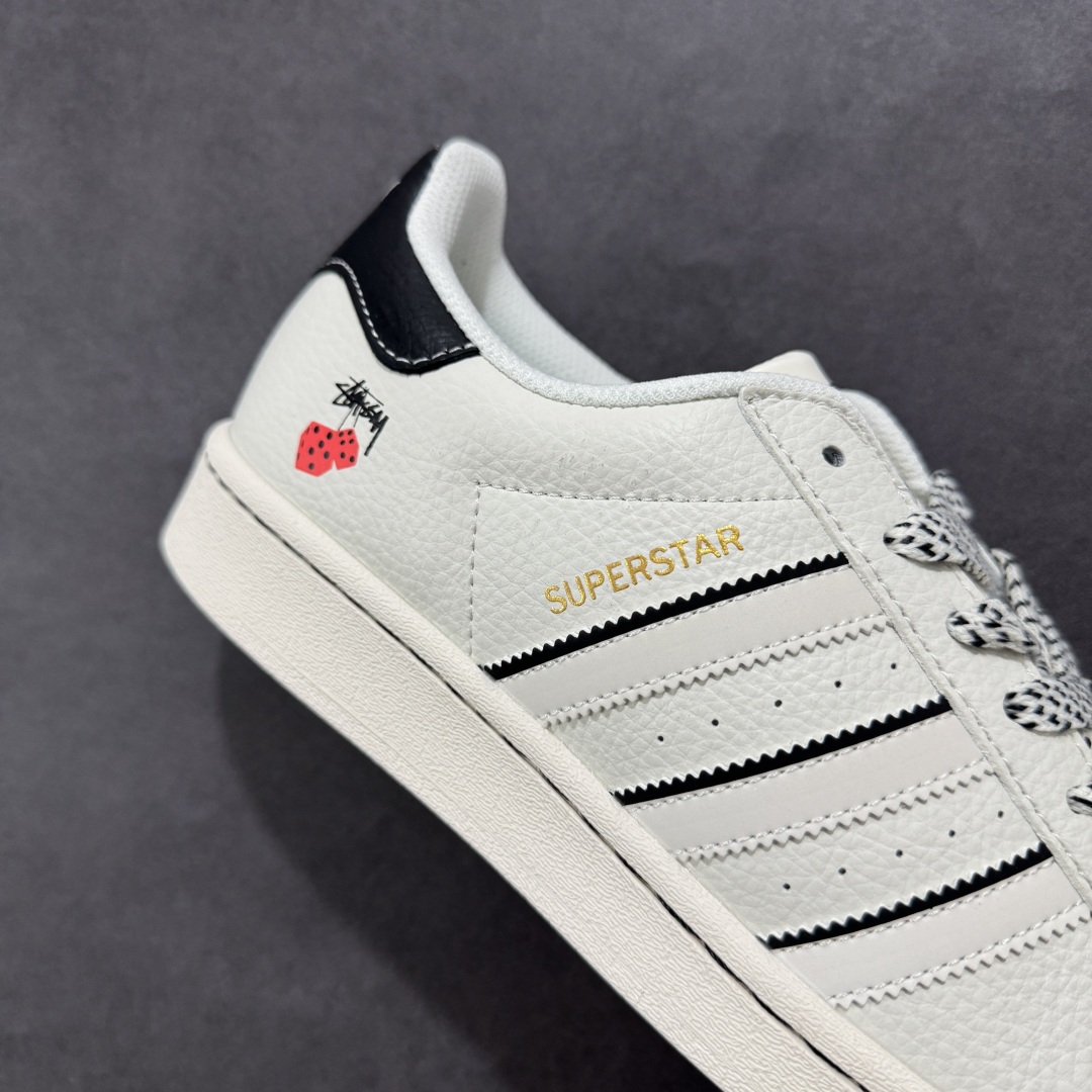   
【定制版】AD Originals Superstar x Stussy 白黑满天星
采用全新头层