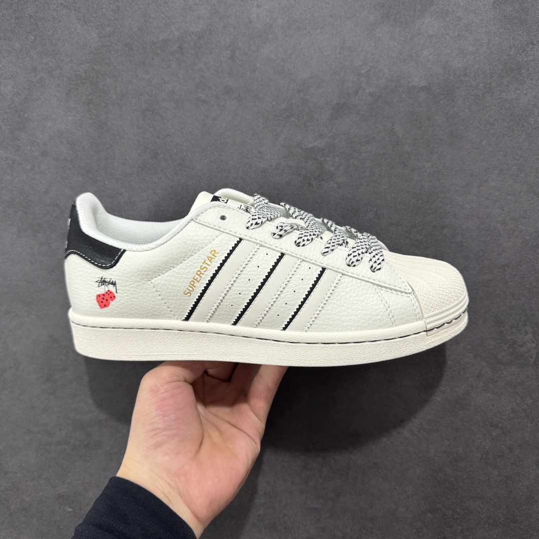   
【定制版】AD Originals Superstar x Stussy 白黑满天星
采用全新头层
