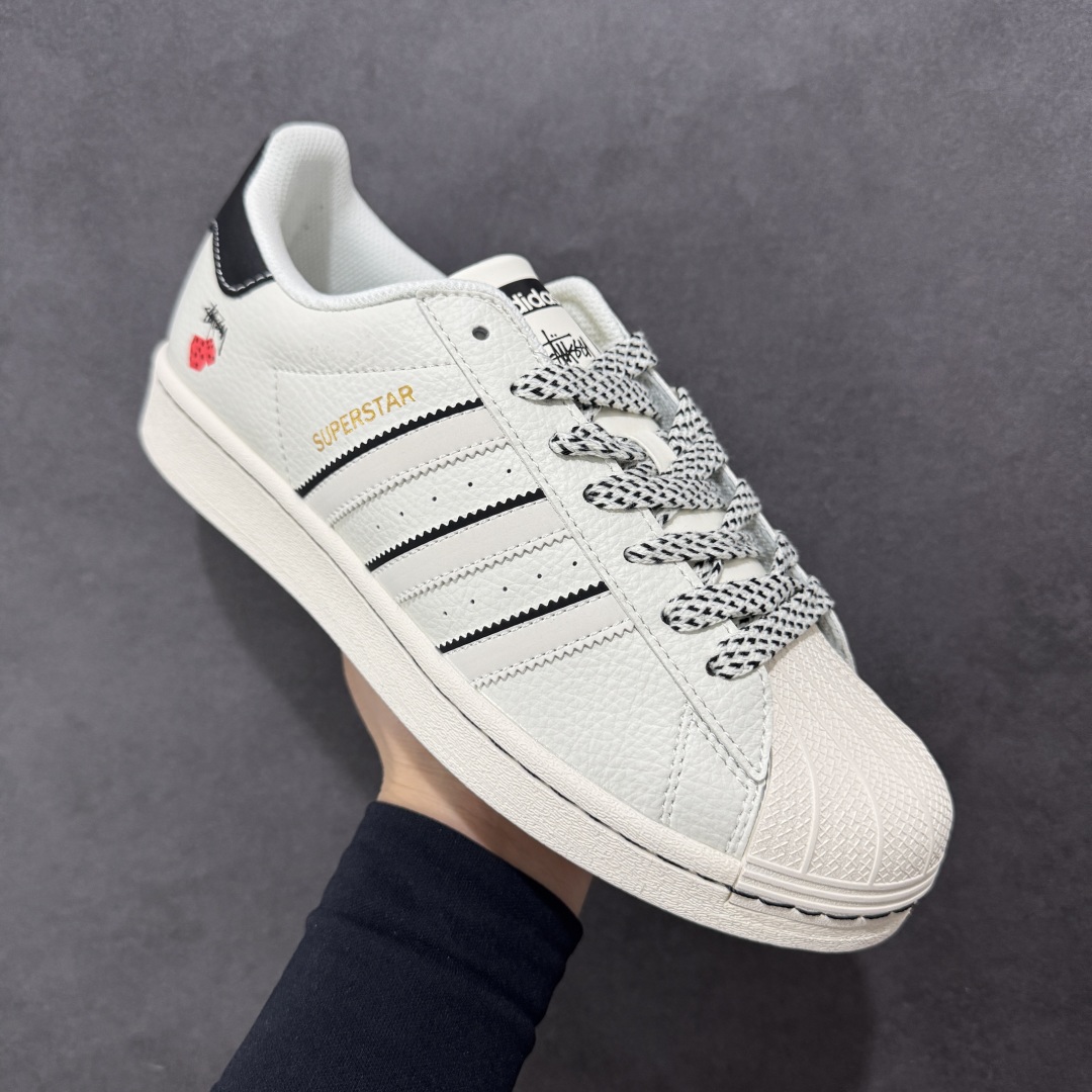   
【定制版】AD Originals Superstar x Stussy 白黑满天星
采用全新头层