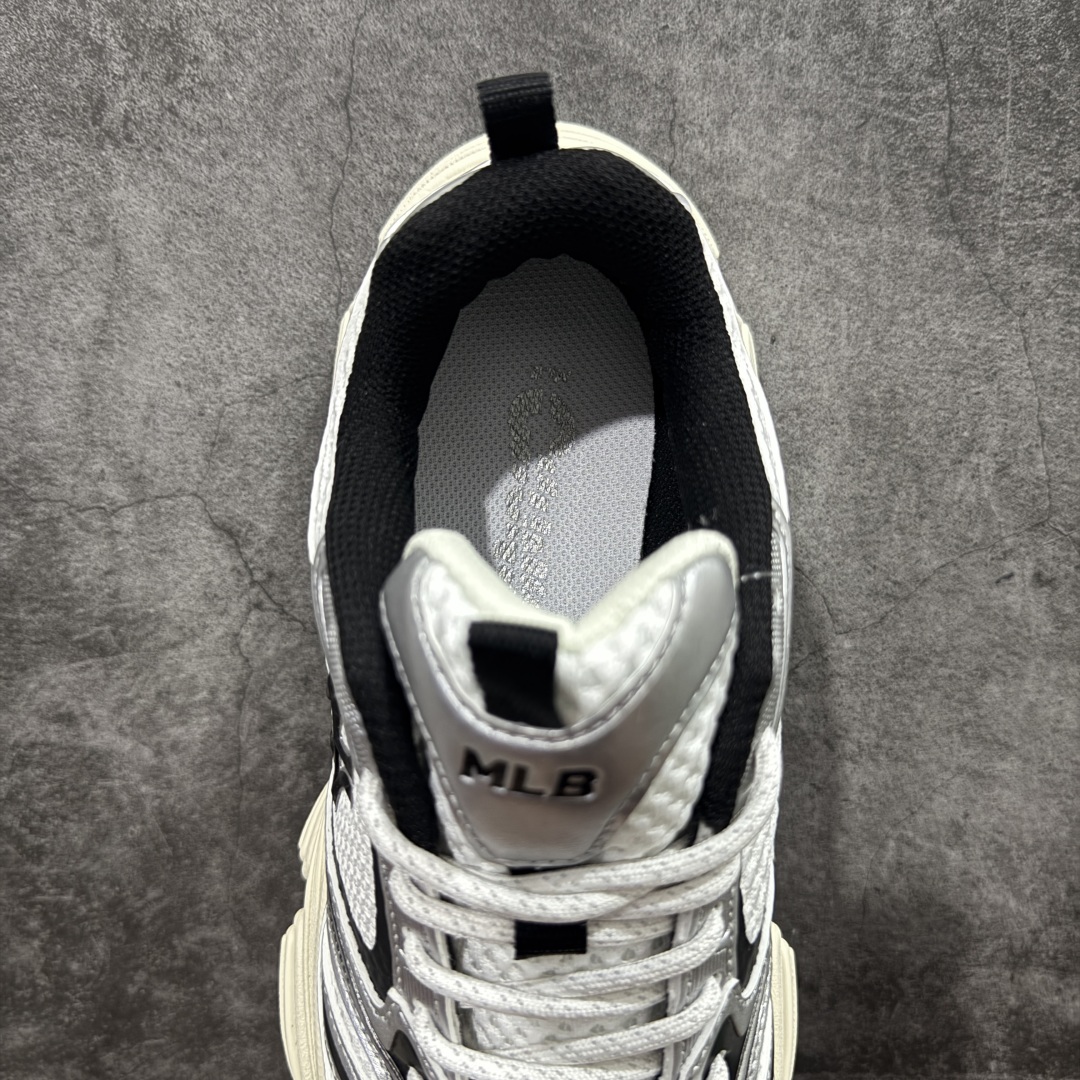 图片[8]-【顶级防伪标版本】MLB Winner Chunky 25新款 NY百搭舒适休闲潮流运动厚底增高 防滑耐磨 低帮 老爹鞋 男女同款 银色 潮流厚底时尚街头赛博老爹鞋 MLB官方同步出货 市场唯一同步原版包装大盒 市面唯一带防伪标版本 大底带荧光区别市场错版 虞书欣等众多潮流明星同款 高弹双层MD大底 原楦原档案数据开发版型（完美鞋头弧度/后套收口效果🆚市面文案版本‼️） 原厂立体填充鞋舌海绵 中底注胶孔原数据开发模具大底原厂转印标市面上唯一纯原版本 原材料打造 内增高6cm 原厂1：1模具开发 原厂进口纳米材质 原盒雷射防伪标包装 天猫订单品质 官网尺码：35 36 36.5 37.5 38 38.5 39 40 40.5 41 42 42.5 43 44 45-选品中心