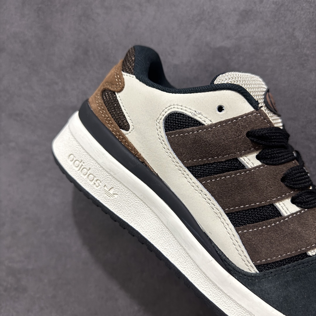 Adidas originals Forum 2000 CL 三叶草低帮 复古潮流休闲面包鞋 JS3160