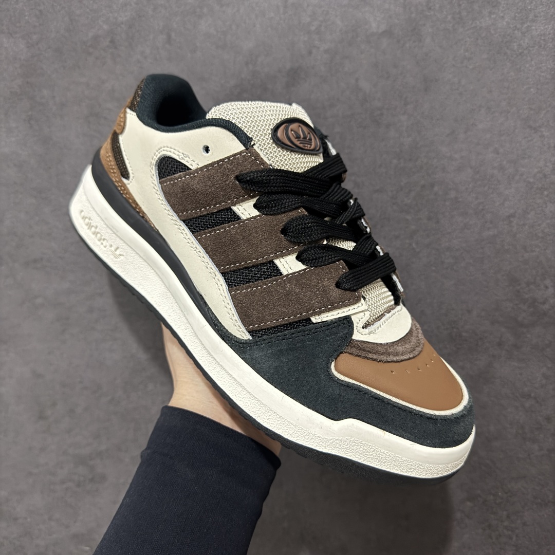 Adidas originals Forum 2000 CL 三叶草低帮 复古潮流休闲面包鞋 JS3160