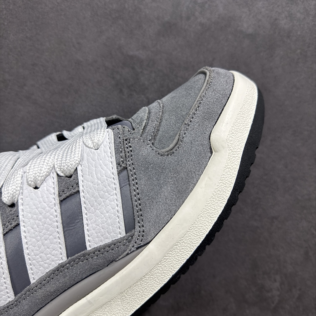 Adidas originals Forum 2000 CL 三叶草低帮 复古潮流休闲面包鞋 JS0997