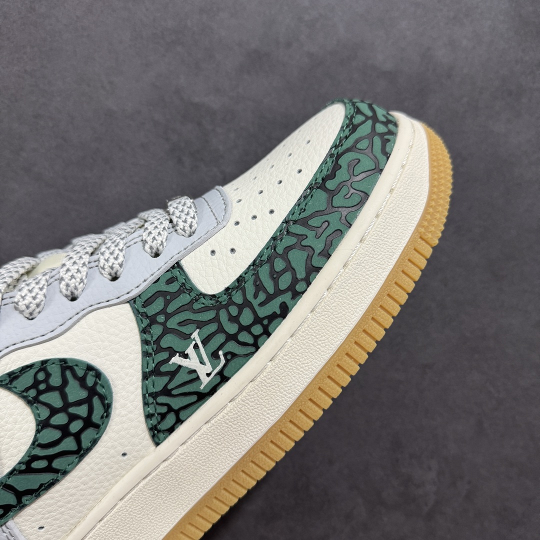 260 NIke Air Force 1 '07 Low “LV联名——绿石纹生胶”空军一号 低帮 运动鞋 ZH2598-306