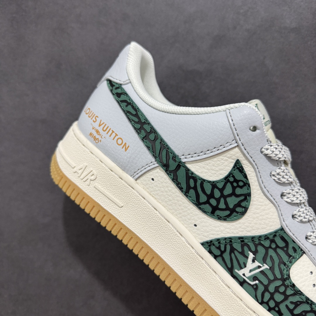 260 NIke Air Force 1 '07 Low “LV联名——绿石纹生胶”空军一号 低帮 运动鞋 ZH2598-306