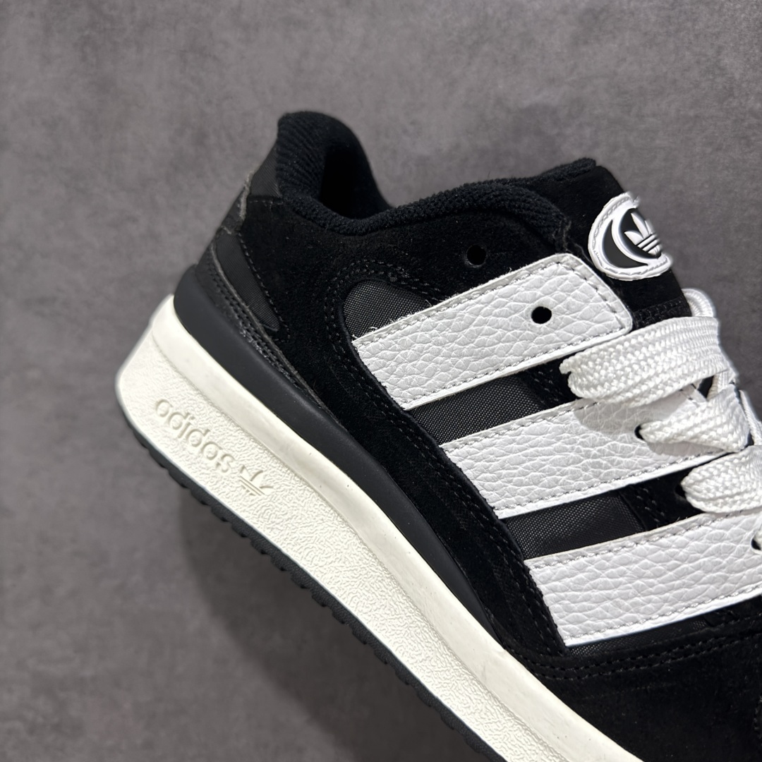 Adidas originals Forum 2000 CL 三叶草低帮 复古潮流休闲面包鞋 JS0996