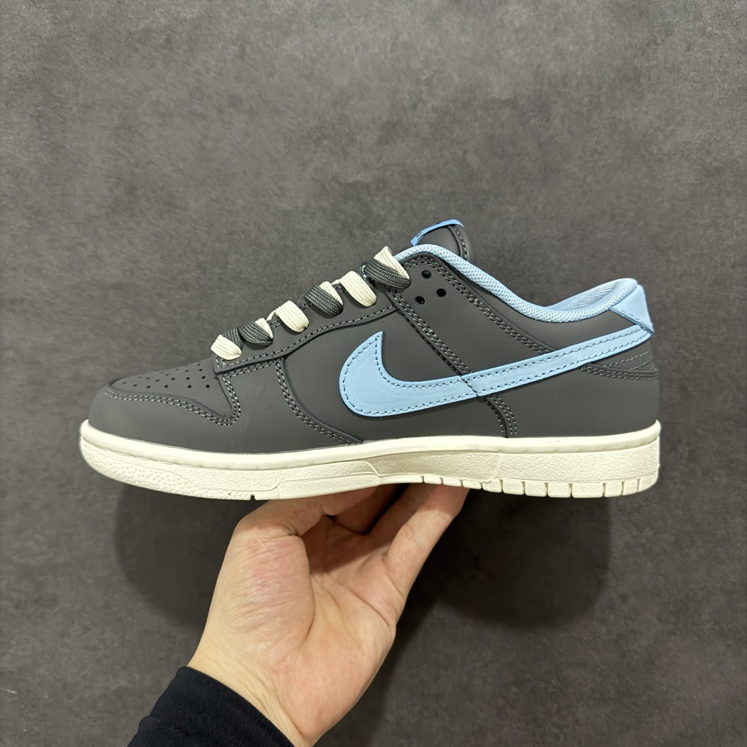 260 【定制版】Nike SB Dunk Low x Balenciaga 灰蓝双小钩 FX1588-301