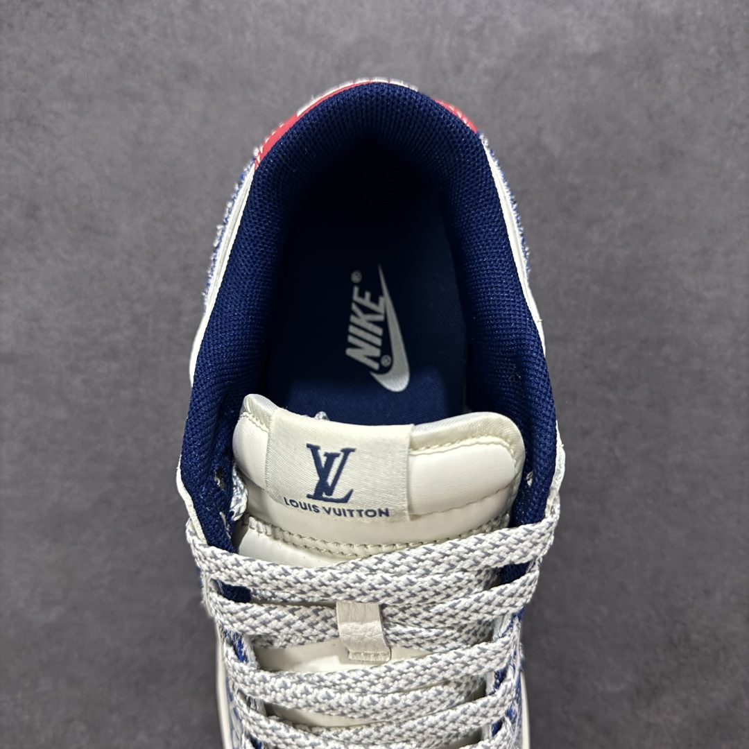 260 【定制版】Nike SB Dunk Low x Louis Vuitton 蓝白牛仔 JY6988-112