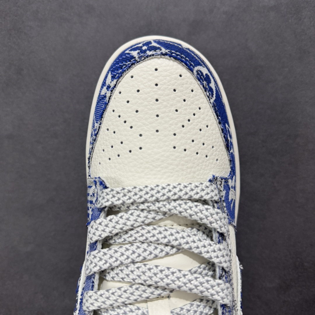 260 【定制版】Nike SB Dunk Low x Louis Vuitton 蓝白牛仔 JY6988-112