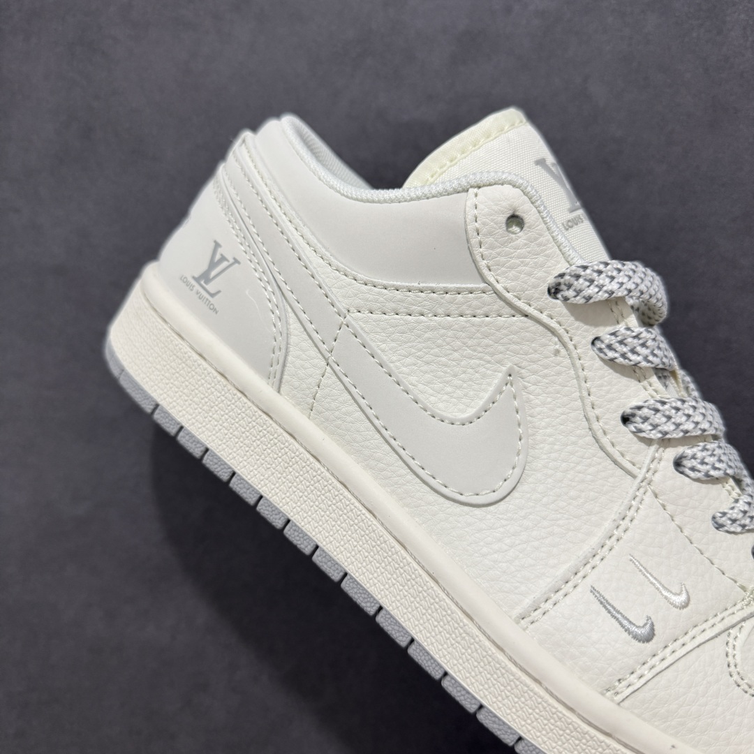 280 【定制版】Air Jordan 1 Retro Low x Louis Vuitton 白银双小钩 XX3168-169