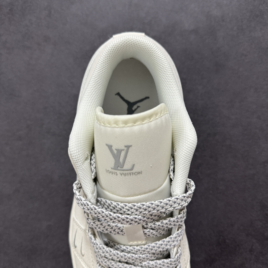 280 【定制版】Air Jordan 1 Retro Low x Louis Vuitton 白银双小钩 XX3168-169