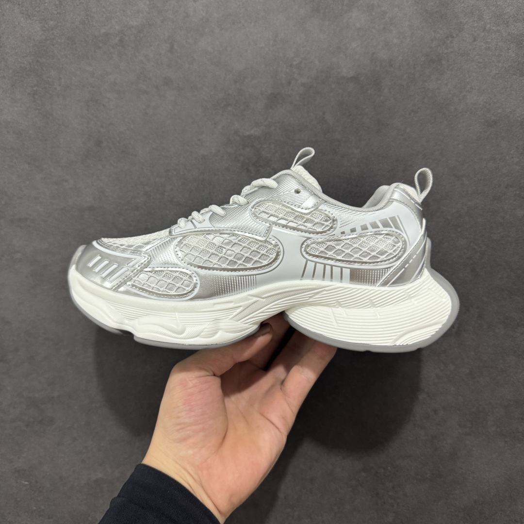 图片[2]-【公司级】GG-CC 林允同款 星河粒子 镂空休闲运动老爹鞋 春日踏青舒适度和少女感GGCC德训鞋界的白月光🌙 银白黄配色好温柔 镂空鞋面/组合月牙底 柔软有弹性的月牙底和增加舒适度显腿长的5cm内增高 长时间走路和站立都不累脚舒适度和少女感 尺码：35 36 37 38 39 40-选品中心