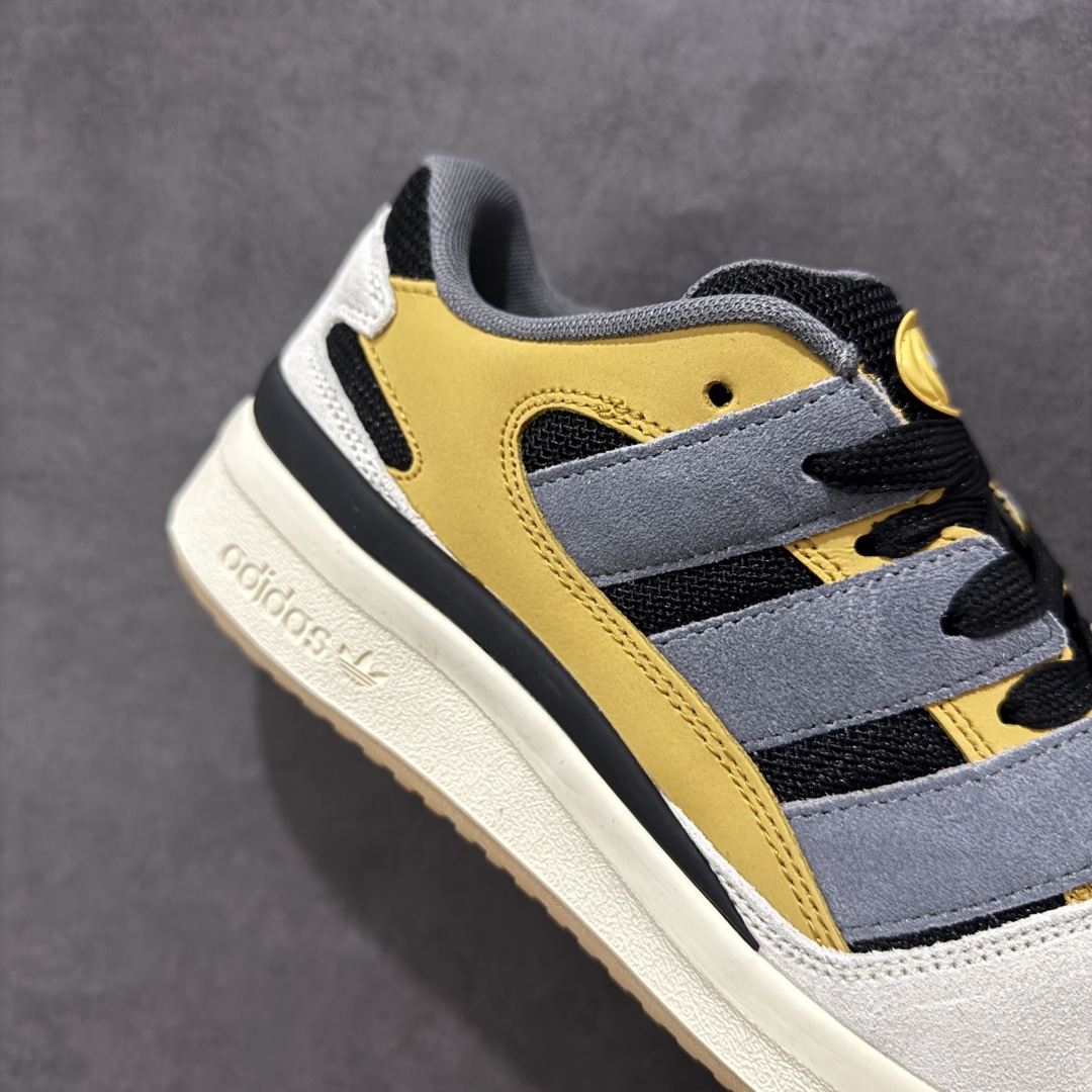 Adidas originals Forum 2000 CL 三叶草低帮 复古潮流休闲面包鞋 JS3158