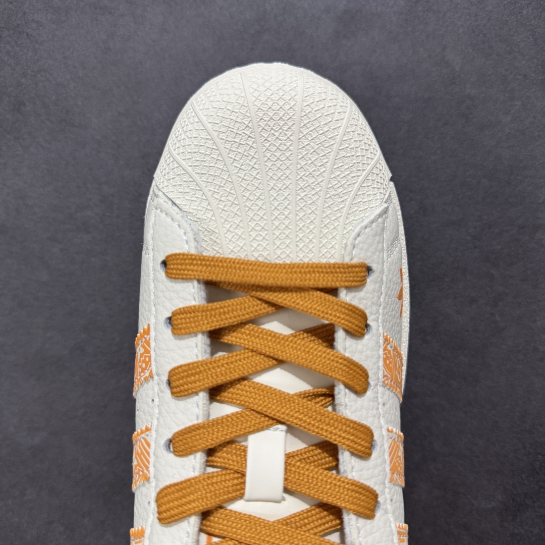 240 【定制版】AD Originals Superstar x Louis Vuitton 白橙 XS0005