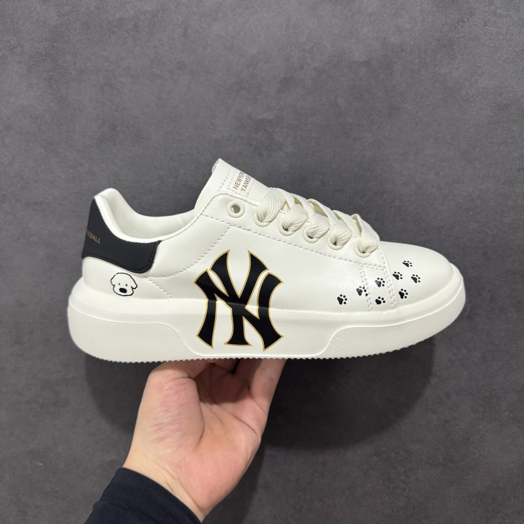 【定制版】MLB Chunky Liner Basic 复古印花学长鞋系列低帮轻量增高厚底百搭休闲运动慢跑鞋板鞋 Korea韩国联名NY美国榄球纽约洋基队限定 韩国代购专供 全套原楦原纸板原厂数据开发 正确中底拉帮中底网布细节 平台代购专供 左脚内置芯片 韩国代购吊牌标贴 独家一比一RB+MD组合大底 高频后跟小人Logo精准对位立体饱满 正确网布加超迁鞋面 转印中底走线紧密 转印Logo工艺表层防刮不掉色 尺码:35 36 36.5 37.5 38 38.5 39 40 40.5 41 42 42.5 43 44 45-选品中心