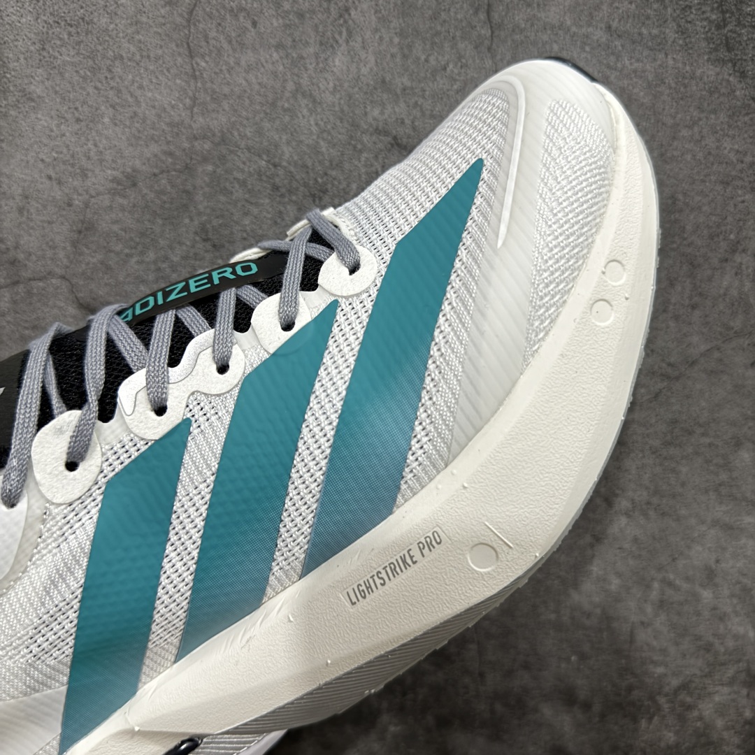 210 【纯原版】Ad Adizero Boston 13 阿迪马拉松系列超轻防滑训练跑步运动鞋 JR4791