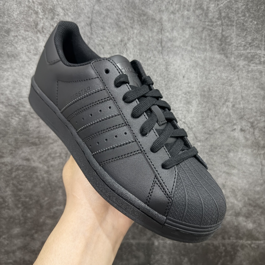  
【G版】Adidas Original Superstar 纯黑贝壳头 EG4957

完美细节 原