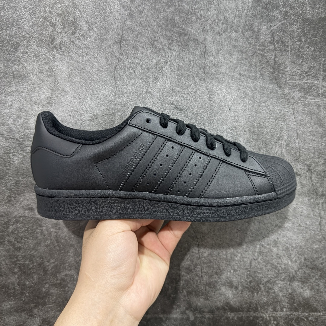  
【G版】Adidas Original Superstar 纯黑贝壳头 EG4957

完美细节 原