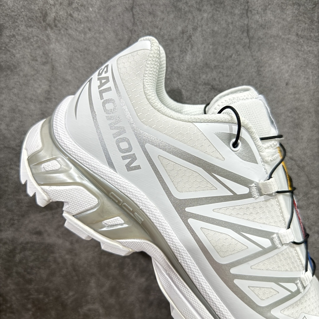 【巅峰版】 Salomon XT-6 Gore-Tex防水款
萨洛蒙复古潮流户外机能登山跑鞋 白银