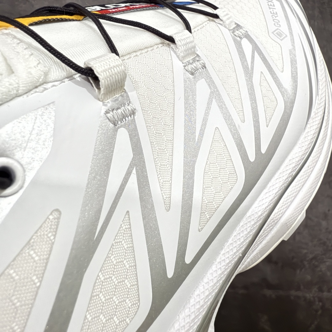 【巅峰版】 Salomon XT-6 Gore-Tex防水款
萨洛蒙复古潮流户外机能登山跑鞋 白银