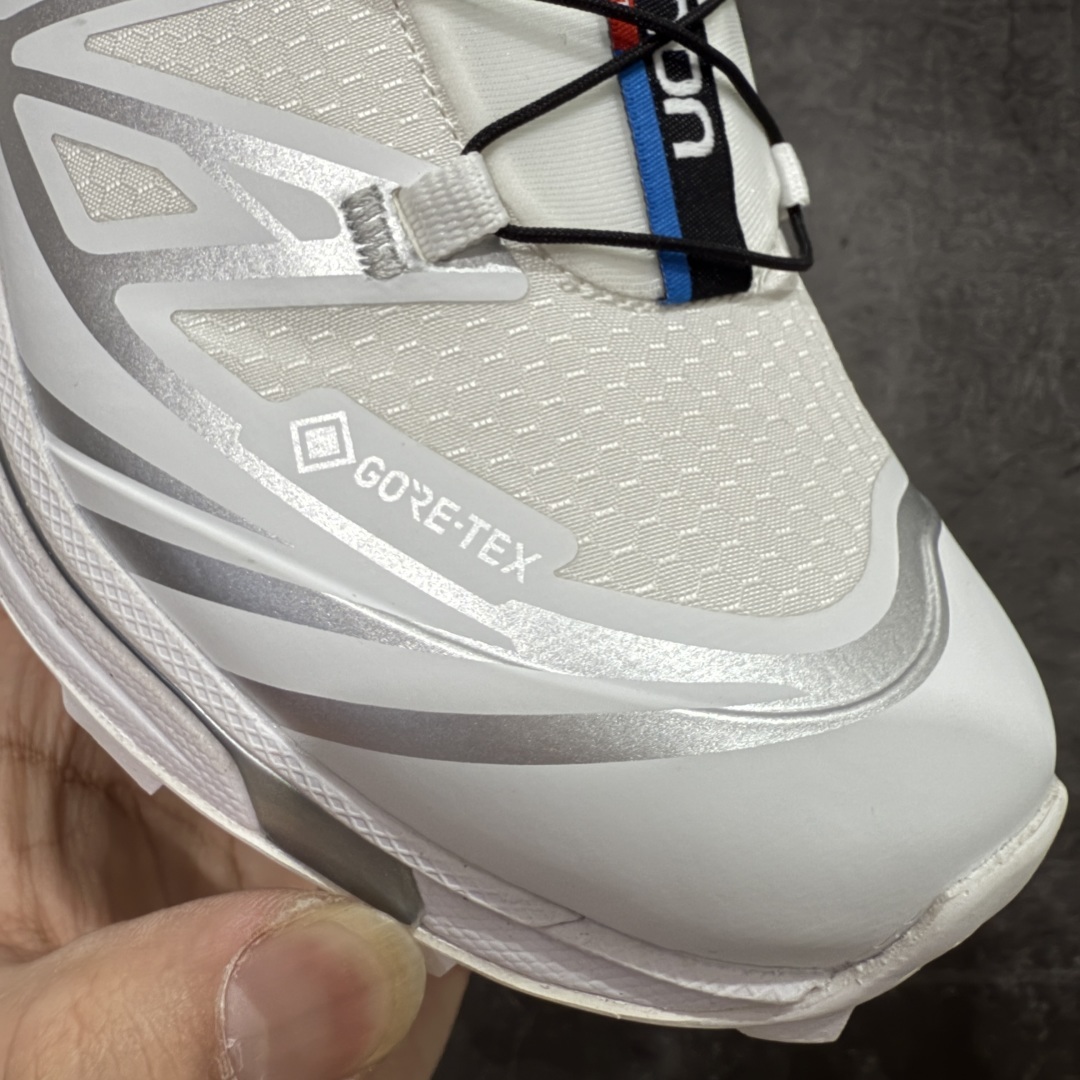 【巅峰版】 Salomon XT-6 Gore-Tex防水款
萨洛蒙复古潮流户外机能登山跑鞋 白银