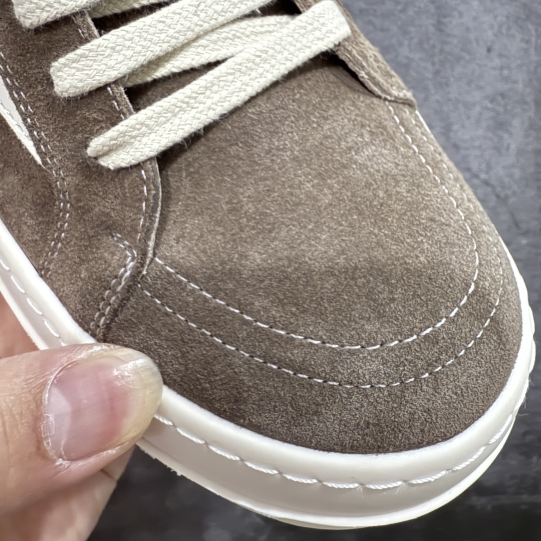 
【纯原】Rick Owens Vintage Low-Top SneakersBlack/Pearl