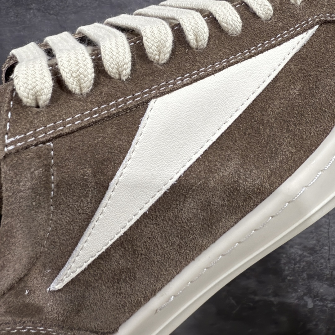  
【纯原】Rick Owens Vintage Low-Top SneakersBlack/Pearl