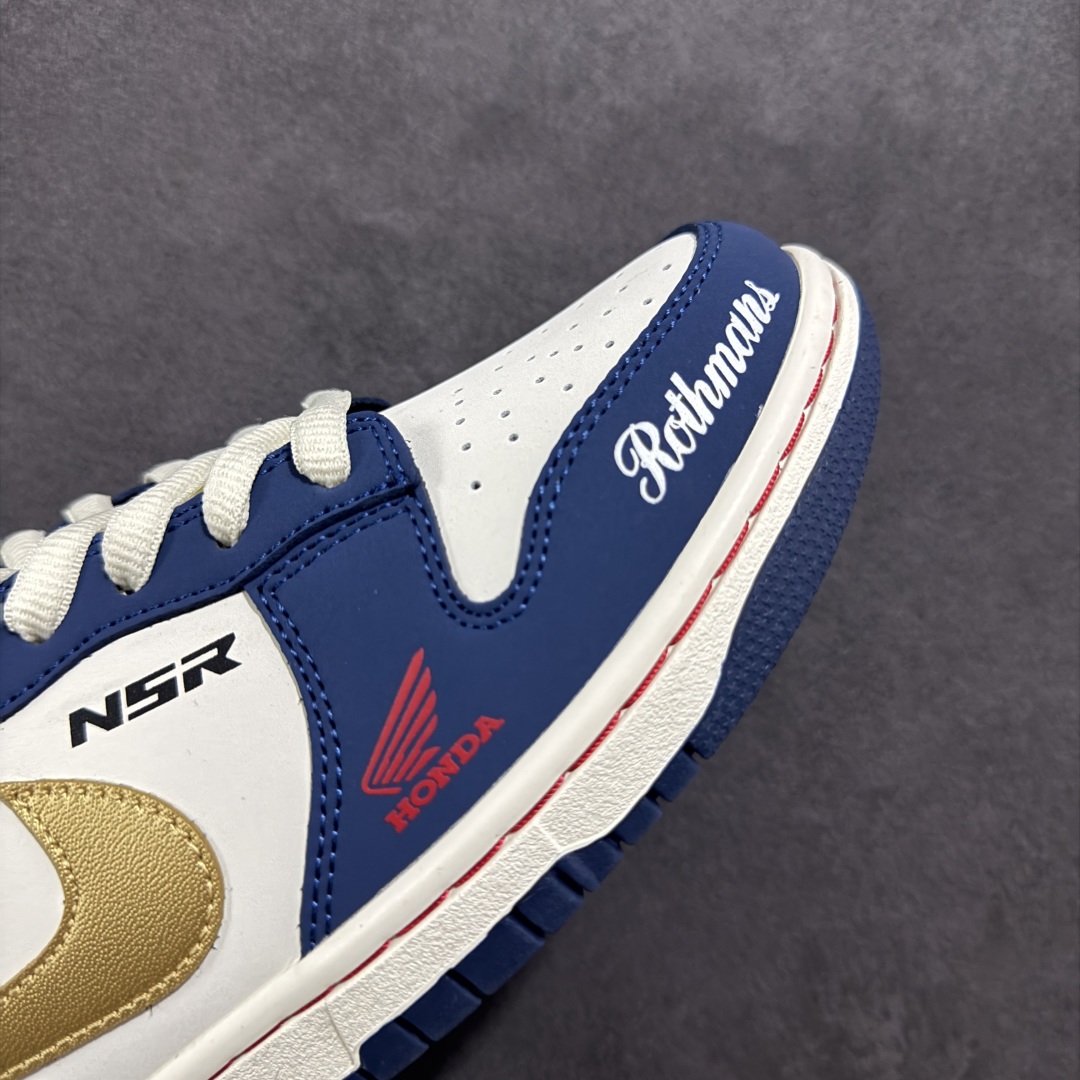  
【定制版】Nike SB Dunk Low 复古白蓝 周年高端定制 低帮休闲板鞋 MU0232-36
