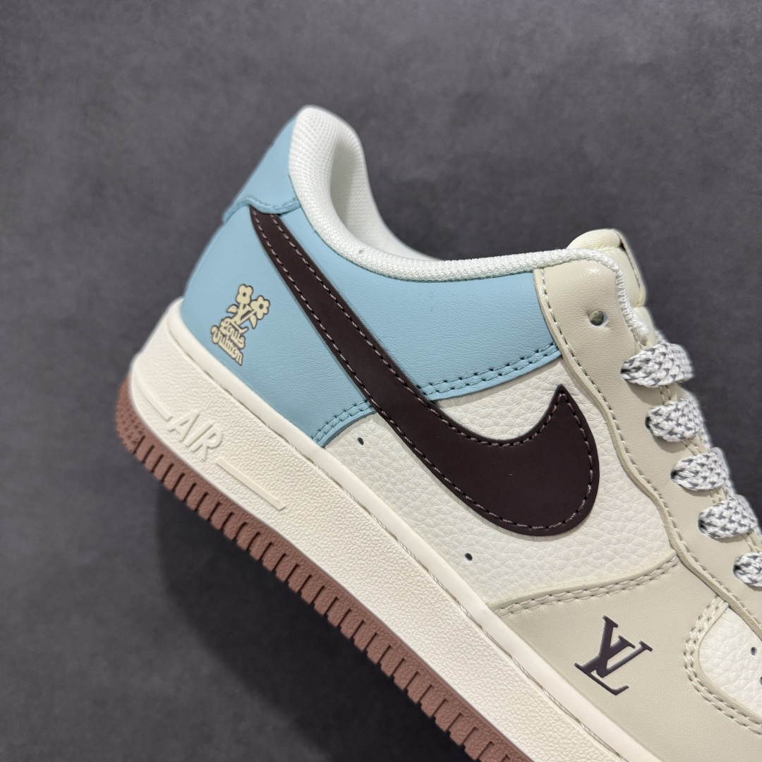  
【定制版】Nike Air Force 1'07 Low LV联名 夏日蓝 空军一号低帮休闲板鞋 J