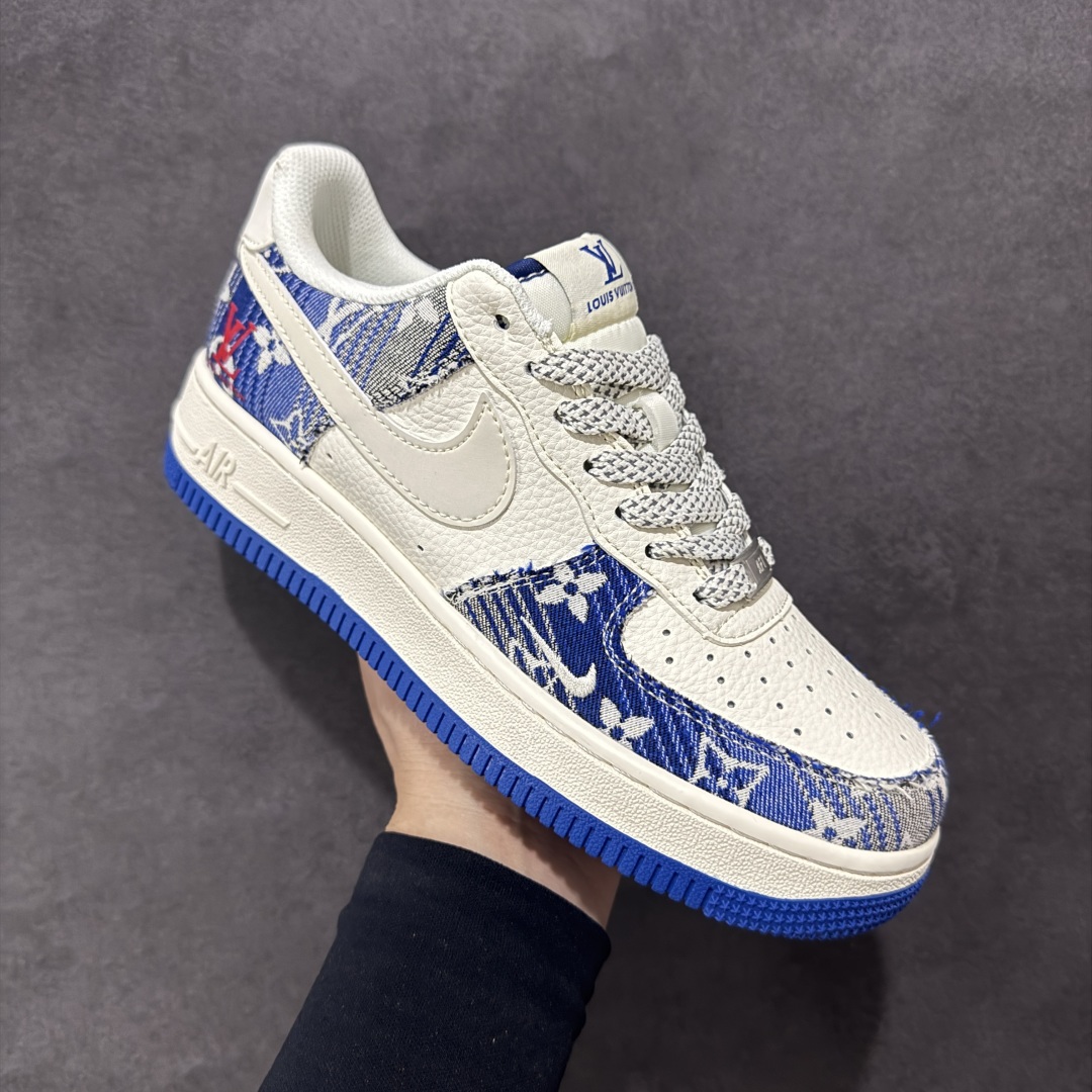  
【定制版】海外限量发售！公司级NIke Air Force 1 '07 Low “LV联名——渐变牛