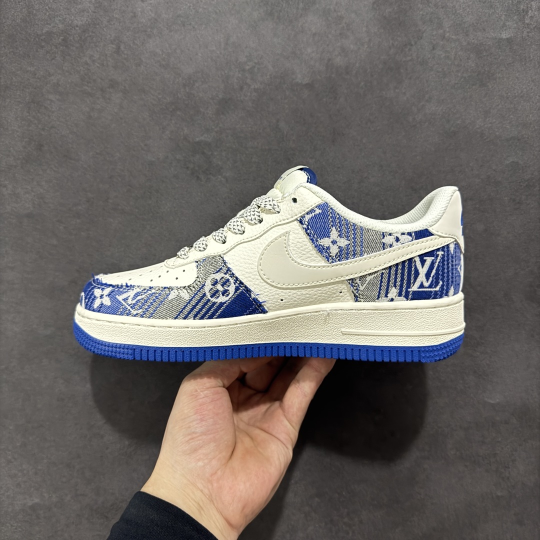  
【定制版】海外限量发售！公司级NIke Air Force 1 '07 Low “LV联名——渐变牛
