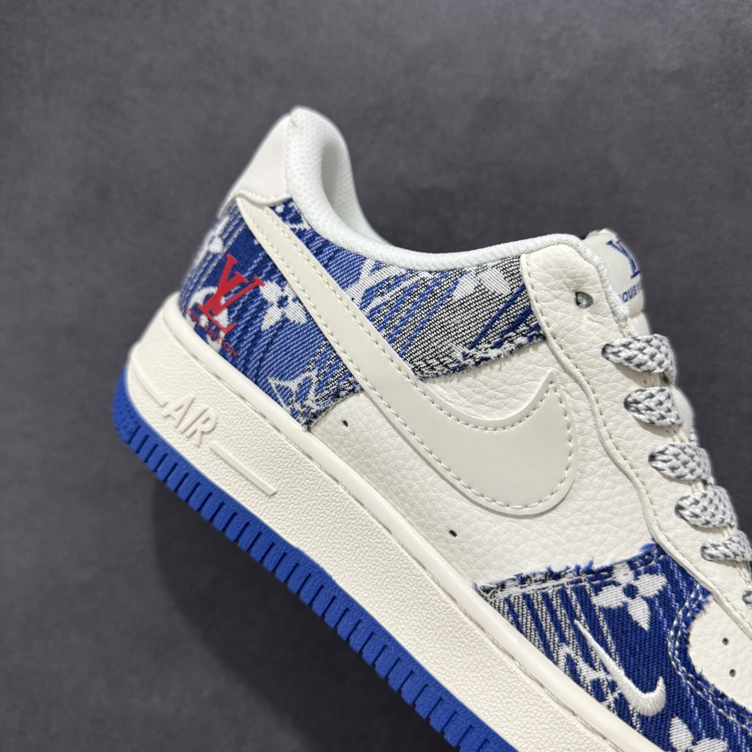  
【定制版】海外限量发售！公司级NIke Air Force 1 '07 Low “LV联名——渐变牛